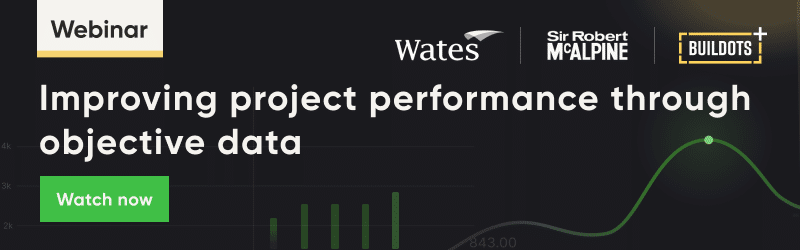 Webinar - Improving project performance through objective data