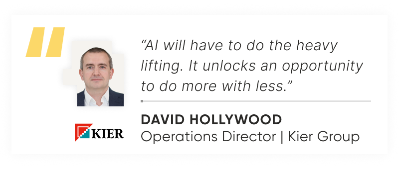 David Hollywood, Operations Director at Kier