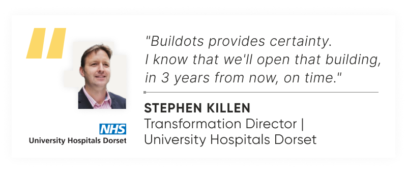 Stephen Killen, Transformation Director at University Hospitals Dorset