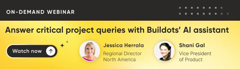 Answer critical project queries with Buildots' AI assistant