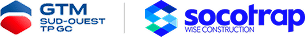 GTM Sud-Ouest and Socotrap logos