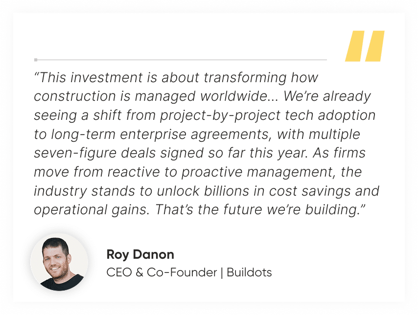 Roy Danon, Series D Funding announcement quote